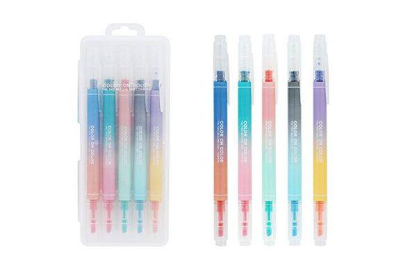 Livework 10 Colors Twin Pen Set