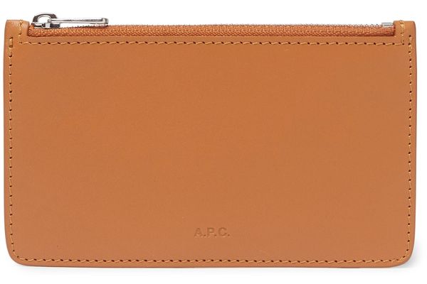 A.P.C. Walter Leather Zipped Cardholder