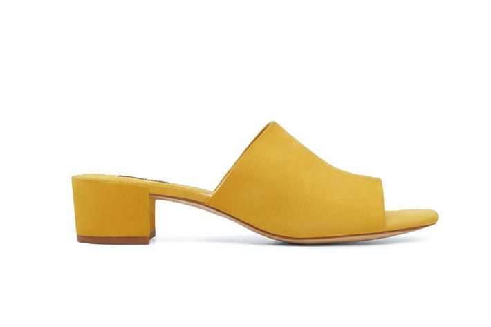 Mustard hotsell mid heels