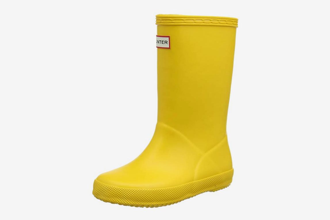 yellow hunter rain boots sale