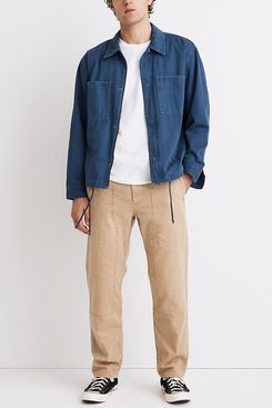 Madewell Relaxed Straight Lightweight Workwear Pants