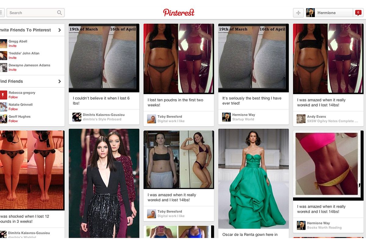 Pinterest Hacked, Butt Photos Abound