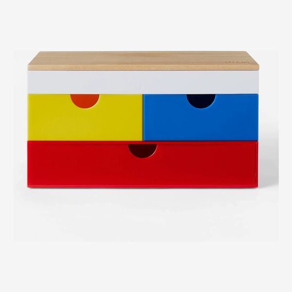 LEGO Collection x Target Multi-Compartment Trinket Box with Wood Lid