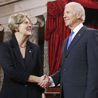Vice President Biden Holds Senate Ceremonial Swearing In