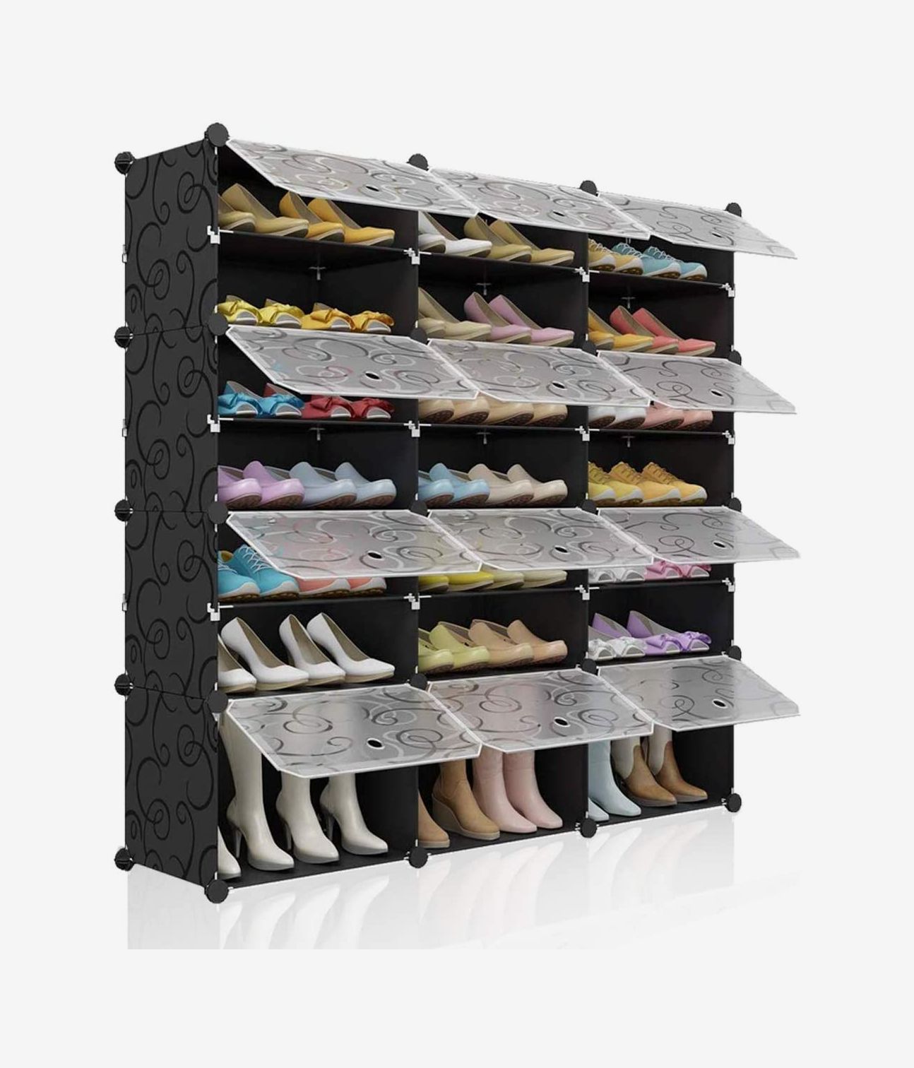 Rack cabinet shoe