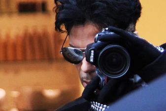 Prince Sightings In Rome - November 2, 2010