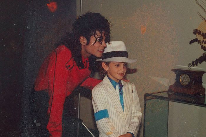 Michael Jackson and Wade Robson in Leaving Neverland.