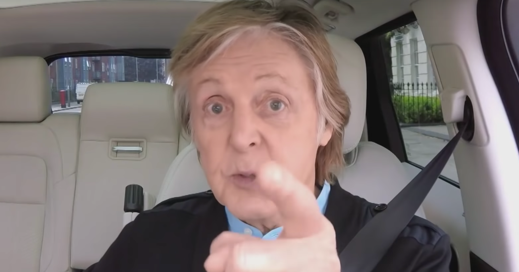 paul mccartney carpool karaoke paul mccartney carpool karaoke