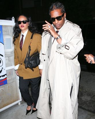 Rihanna Celebrates 37th Birthday with ASAP Rocky at The Nice Guy in WeHo!