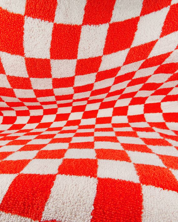 VILLA Collection - Cotton bath towel. Colour: red. Size: bath
