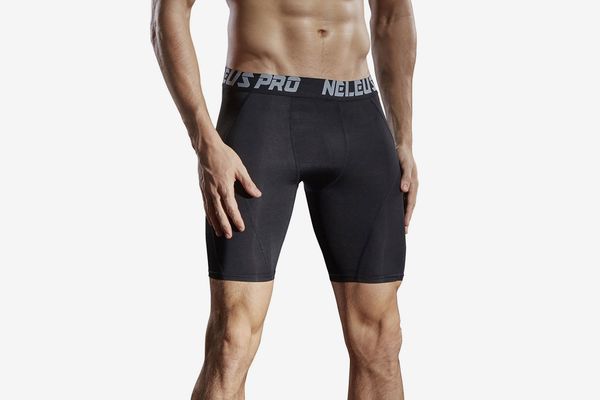 Neleus Men’s 3 Pack Sport Compression Shorts