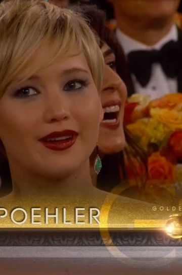 "Hehe, I'm not Amy Poehler ... right? Right? Wait, right? Guys, who am I? Who are any of us? What is life? What if I were just a brain in a vat of goo? And if so, how did this goo-brain know these earrings would look so cute with this lipstick?"