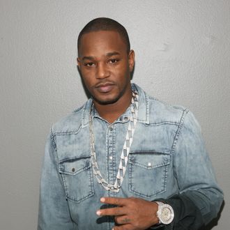 NEW YORK, NY - OCTOBER 10: Recording artist Cam'ron visits 106 & Park at 106 & Park studio on October 10, 2013 in New York City. (Photo by Bennett Raglin/BET/Getty Images for BET)