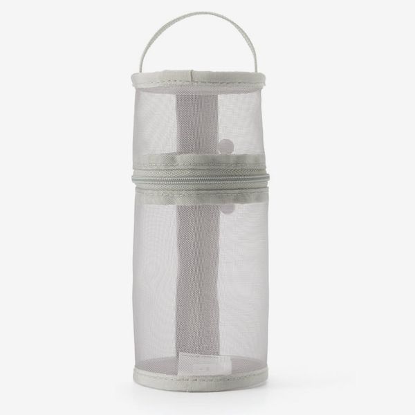Muji Nylon Mesh Vertical/Horizontal Pen Case