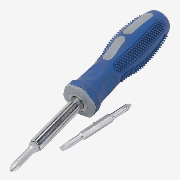 Pittsburgh 4-in-1 Screwdriver with TPR Handle