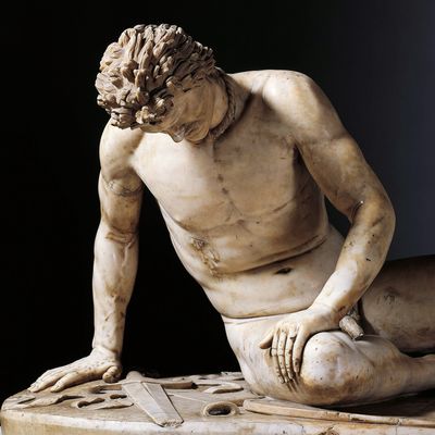 roman statue face drawing