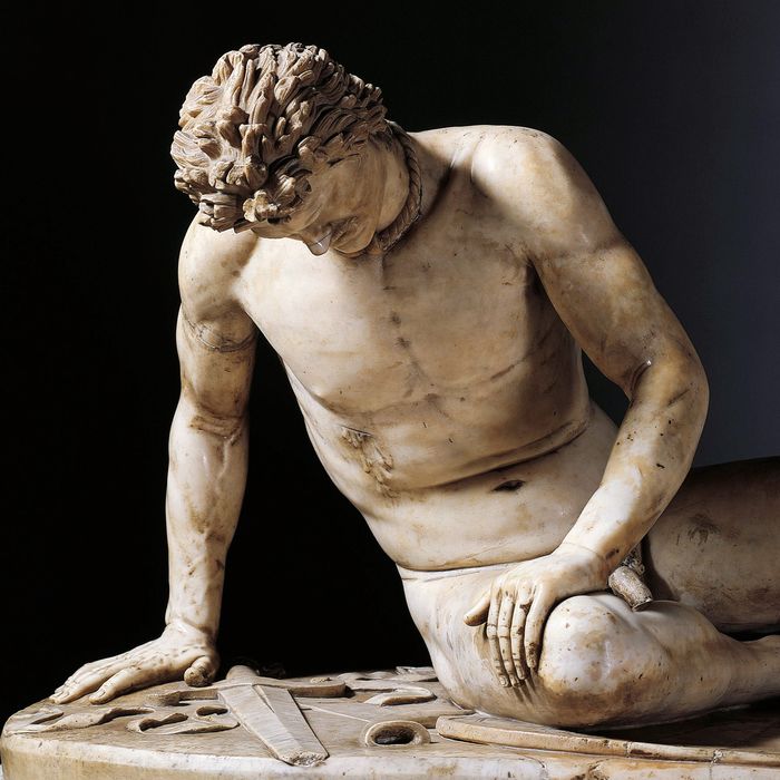 The Dying Gaul (Il Galata morente), Roman copy after a sculpture situated in the Pergamon Acropolis