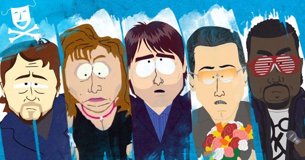 すべての有名人がock笑しましたサウスパーク16シーズンにわたって