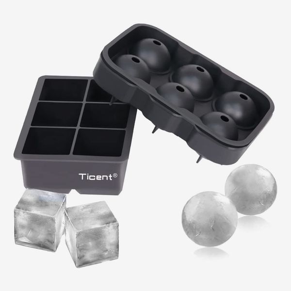Ticent & Co Silicone Ice Cube Trays