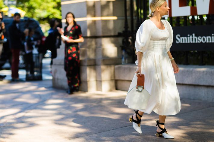 Most Popular NYFW Street Style Look: Rejina Pyo Greta Dress