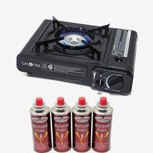 Small Camping Stove and Fuel Bundle