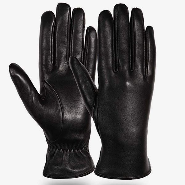 Diravo Lambskin Touchscreen Driving Gloves