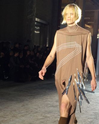 Full-Frontal Male Nudity at the Rick Owens Show