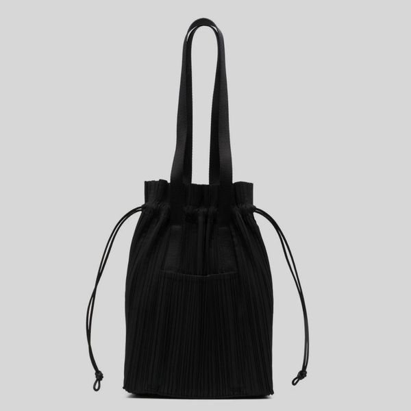 Pleats Please Issey Miyake Drawstring Tote