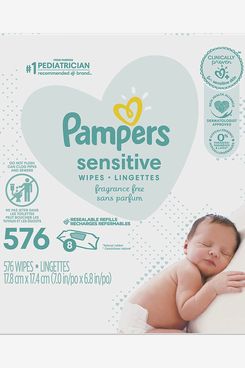 Pampers Sensitive Baby Diaper Wipes (8-Pack)