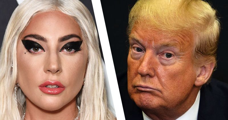Trump Talks About Lady Gaga At Preelection Campaign Rally