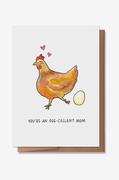 Wunderkid Egg-cellent Mom Mother's Day Card