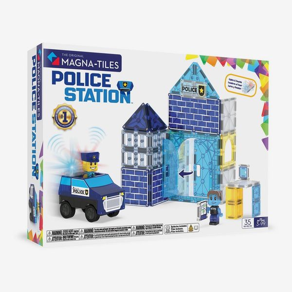 Magna-Tiles Police Station 35-Piece Set