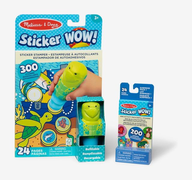 Melissa & Doug Sticker WOW! Sea Turtle Bundle