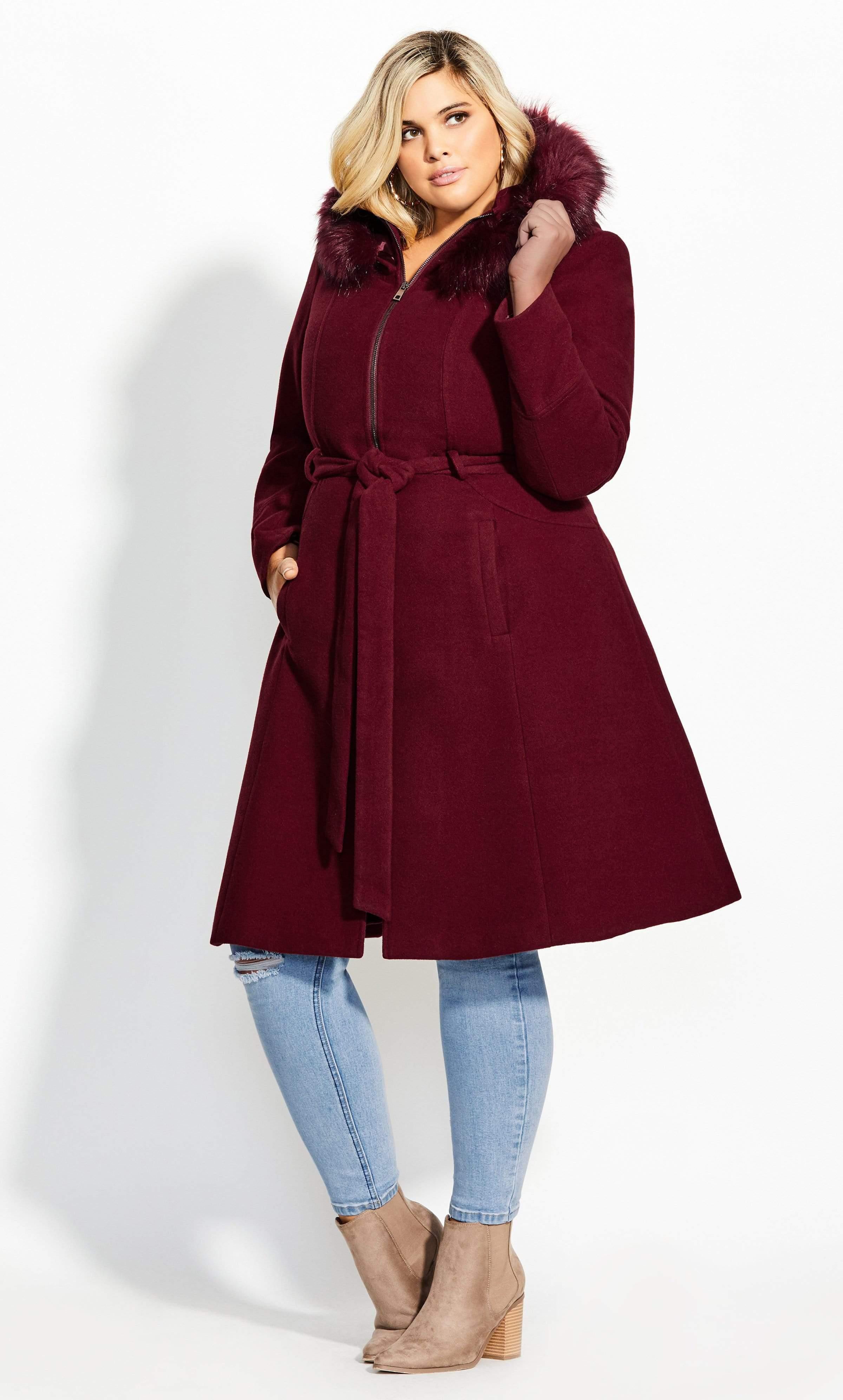 Best winter coat for plus best sale size womens