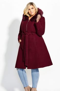 best plus size coats 2018