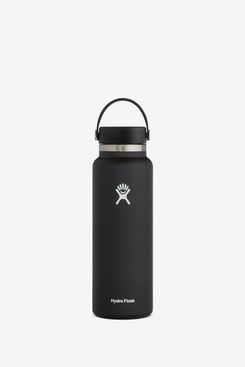 Hydro Flask Wide-Mouth Vacuum Water Bottle, Black, 40 fl. oz.