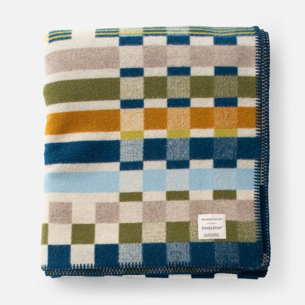 Schoolhouse x Pendleton Canebrake wool blanket