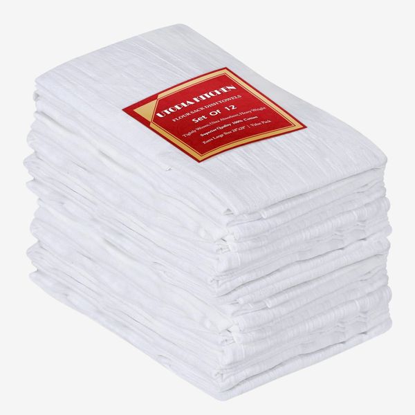 Utopia Kitchen Flour-Sack Kitchen Towels (12-Pack)