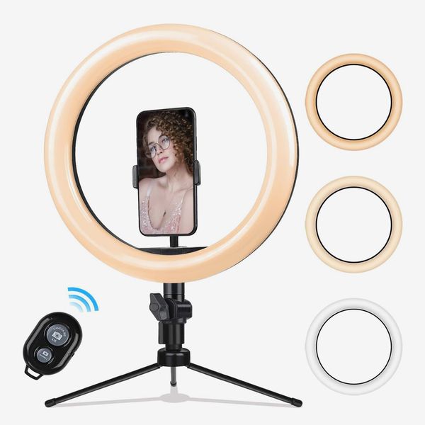 10.2-Inch Ring Light With Tripod Stand