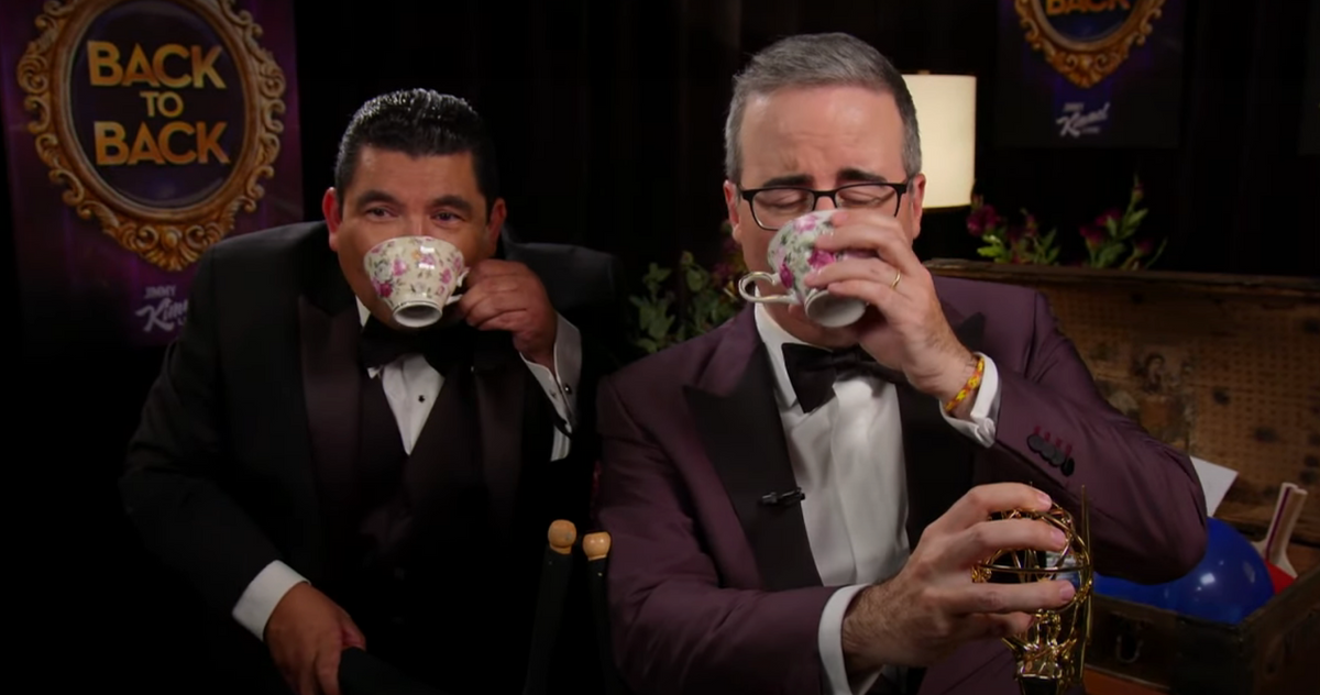 ‘Jimmy Kimmel Live’ Guillermo Takes Shots With Emmy Winners