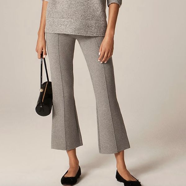 J.Crew New Delaney Kickout Sweater Pant