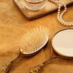 Hairbrush, Mirror and Jewelry Jar