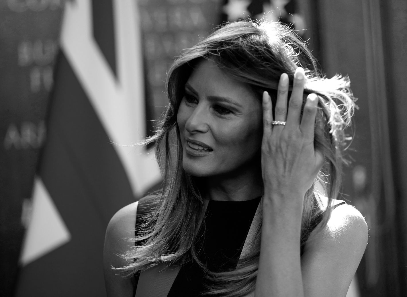 Melania trump hot sale lebron james