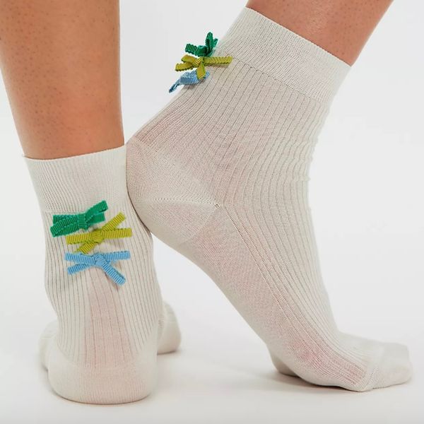 Maria La Rosa Isla Silk Socks
