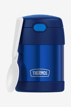 THERMOS FUNTAINER 10 Ounce Stainless Steel Vacuum Insulated Kids Food Jar with Folding Spoon