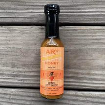 J.Q. Dickinson AR’s Hot Southern Honey Peach Hot Sauce (5 fl. oz.)