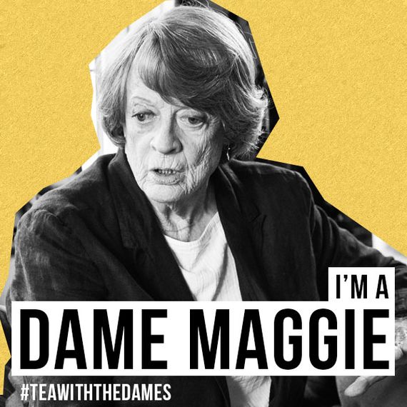 Maggie Smith in Tea With The Dames