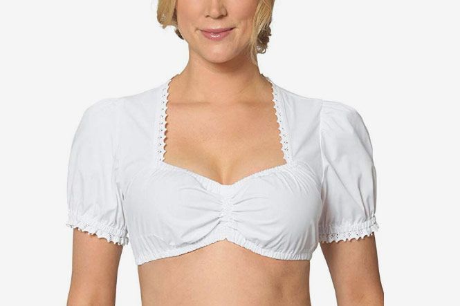 The Best White Blouses Are German Dirndls on