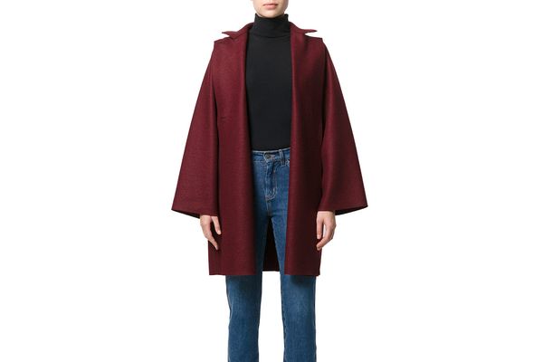 Harris Wharf London Oversized Single Breasted Coat