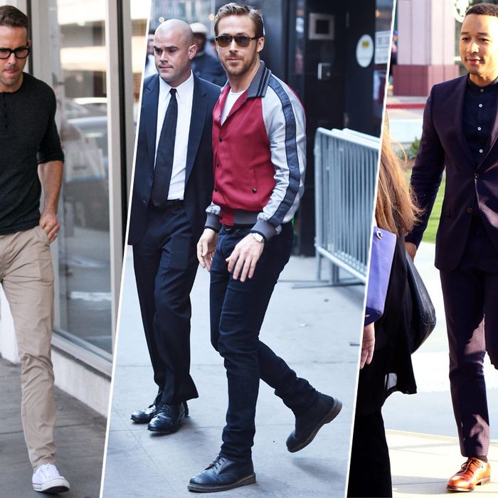 Ryan Reynolds, Ryan Gosling, John Legend.